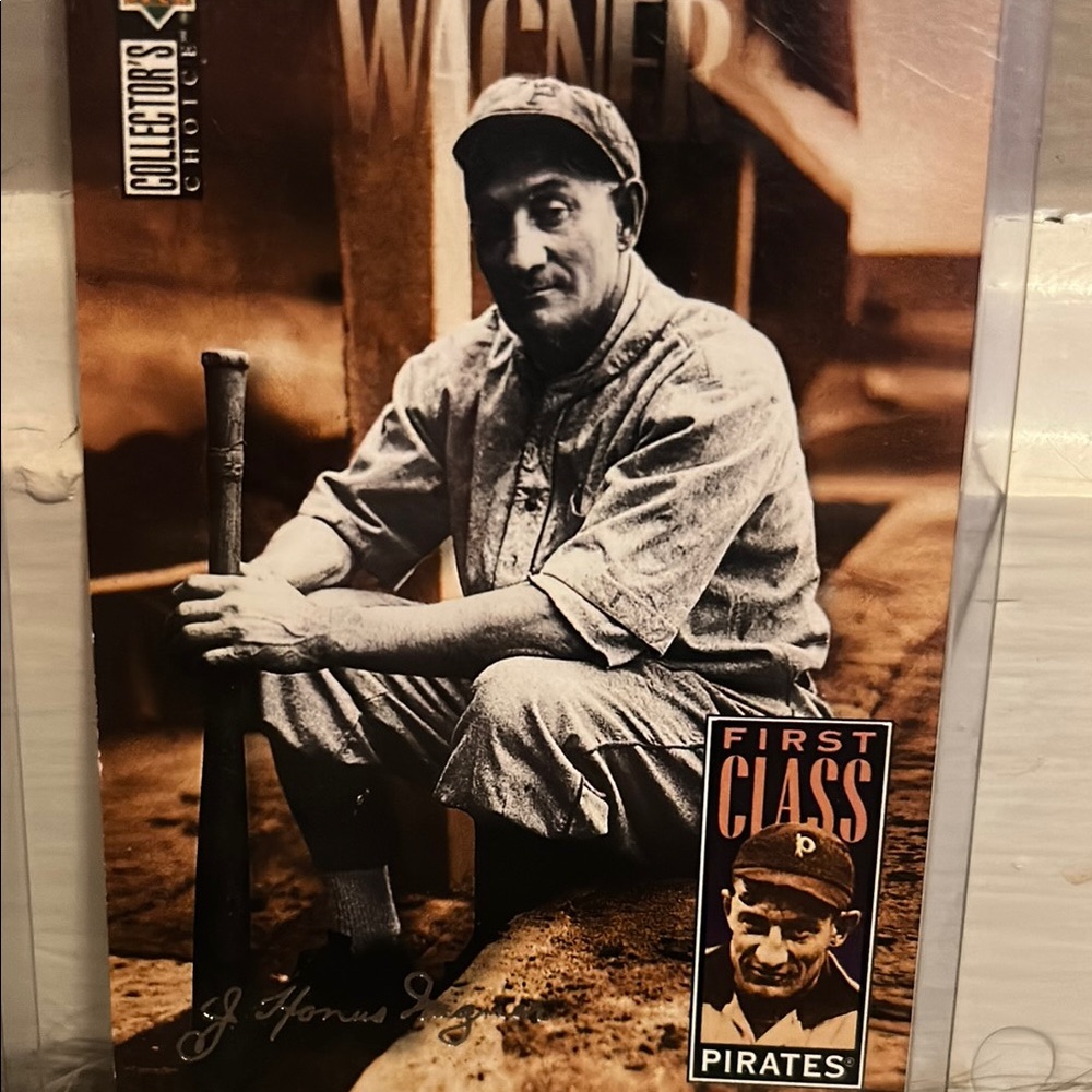 Honus Wagner Collectible Card